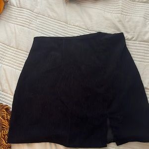 Corduroy Black skirt